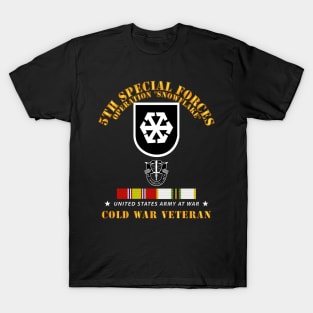 5th SFG - Operation Snowflake Vet w COLD SVC X 300 T-Shirt